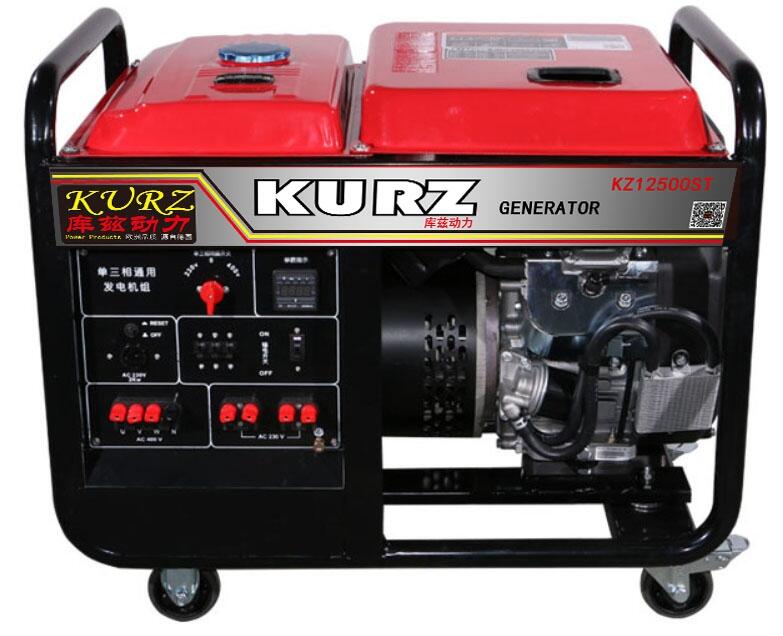 10KW便攜式汽油發(fā)電機救災(zāi)應(yīng)急照明